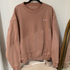 Set Active Amethyst Crewneck